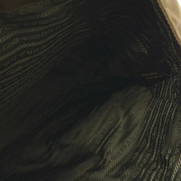 PRADA Bear Stone Tote bag Nylon / Leather BrownBased/GoldHardware - Picture 8 of 16